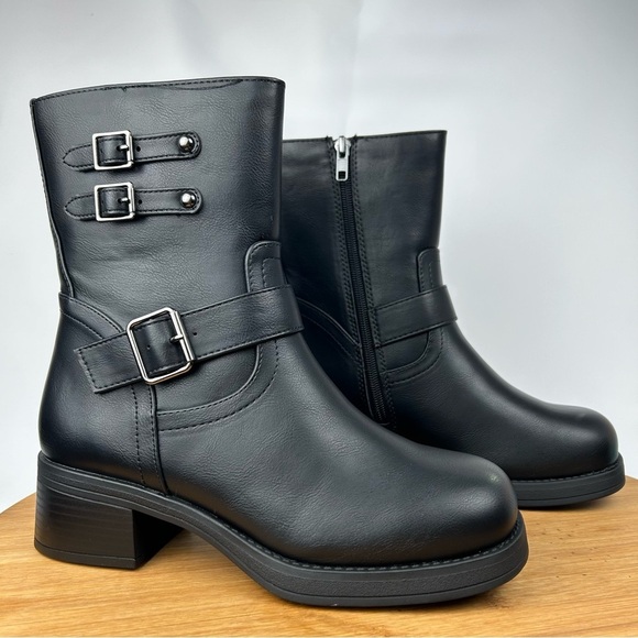 Soda Shoes - WOMEN'S COMBAT BOOTS (WHOEVER-S)